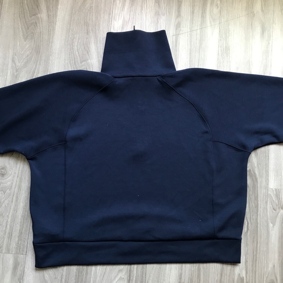 SPANX AirEssential Pullover Top Blue Half Zip Womens 2XT - Picture 3 of 15